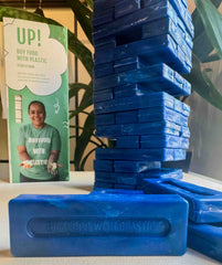 Up! Stapelturm - Spielspass aus recyceltem Plastik